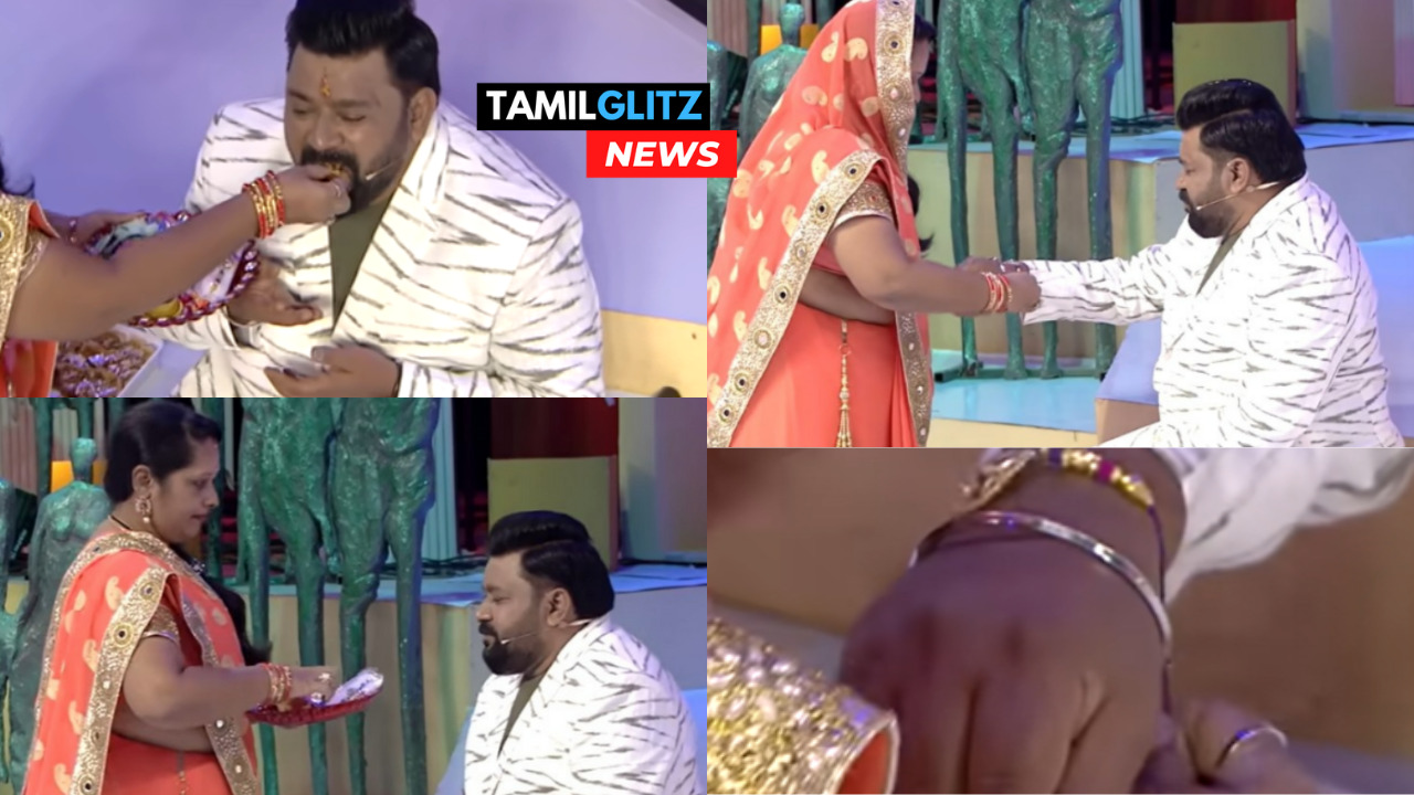 "காதல் திருமணம்...ஒதுக்கி வைத்து குடும்பம்....அண்ணாக ராக்கி கட்டிக்கொண்ட கோபிநாத்"!! 67