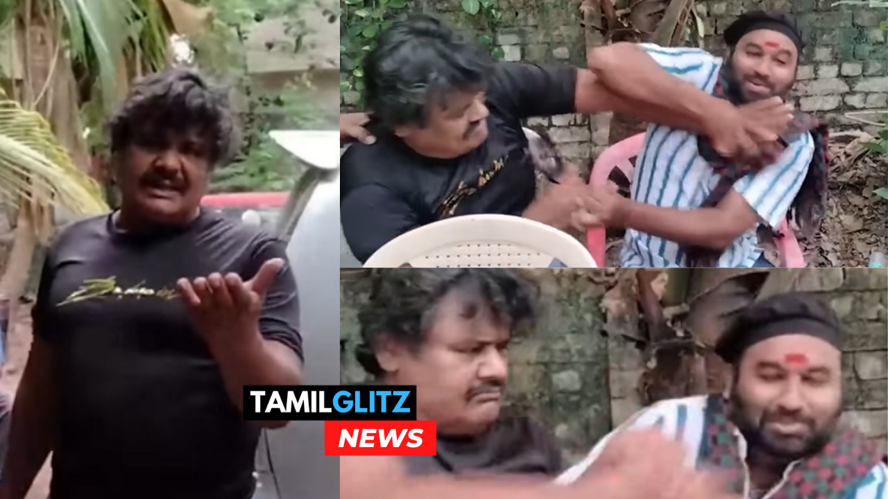 "அண்ணே கொஞ்சம் இருண்ணே.....பேசவிடாமல் தடுத்த மன்சூர்....அலப்பறையை கூட்டிய சுரேஷ்" 127
