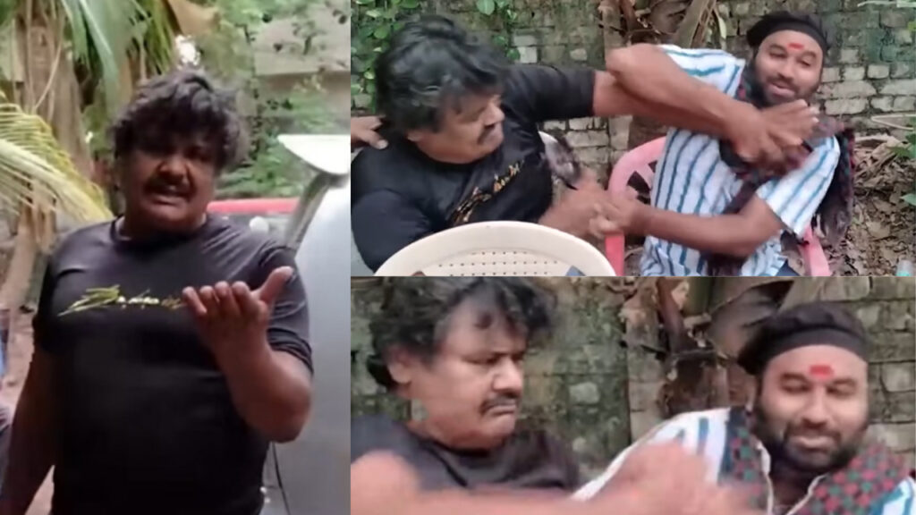 "அண்ணே கொஞ்சம் இருண்ணே.....பேசவிடாமல் தடுத்த மன்சூர்....அலப்பறையை கூட்டிய சுரேஷ்" 11