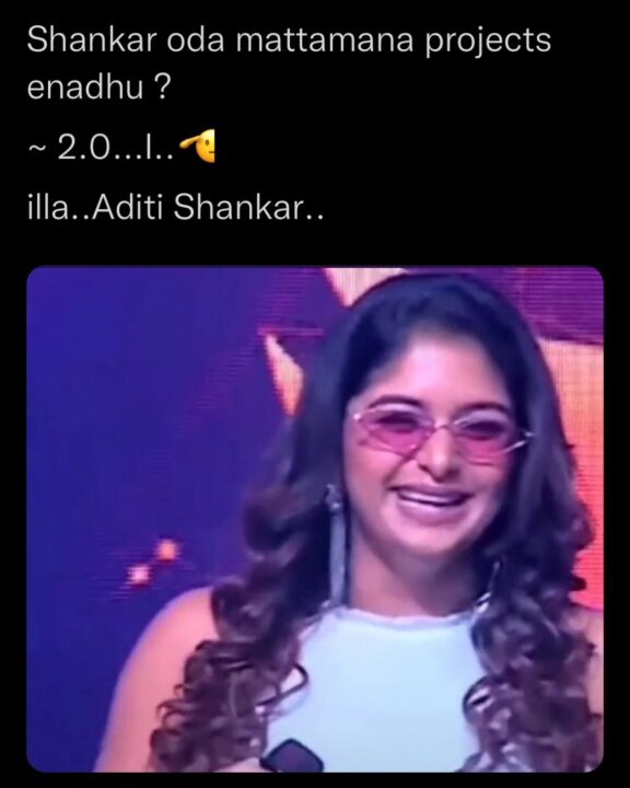 மொக்கை ஜோக் போட்டு சாகடிக்கும் அதிதியை, மரணமாக கலாய்த்து மதுரை முத்து போட்ட வீடியோ..! 5