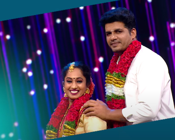 அமீர் பாவனியை தொடர்ந்து தாமரைக்கும் திருமணம் செய்து வைத்த விஜய் டிவி.! 3
