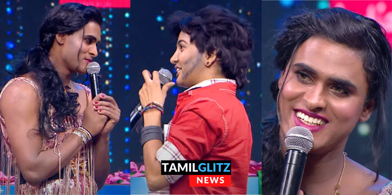 அடப்பாவி அமீர், என்னயா மேக்கப் இது? பாவனி மாதிரியே நடித்து காட்டிய அமீர்.! 95