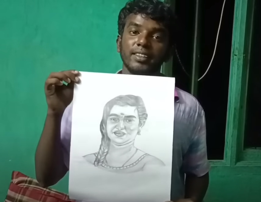 ஸ்ரீமதியை தத்ரூபமாக வரைந்த காத்து கருப்பு கலை.! நீ வேற லெவல் யா..குவியும் வாழ்த்துக்கள் 3