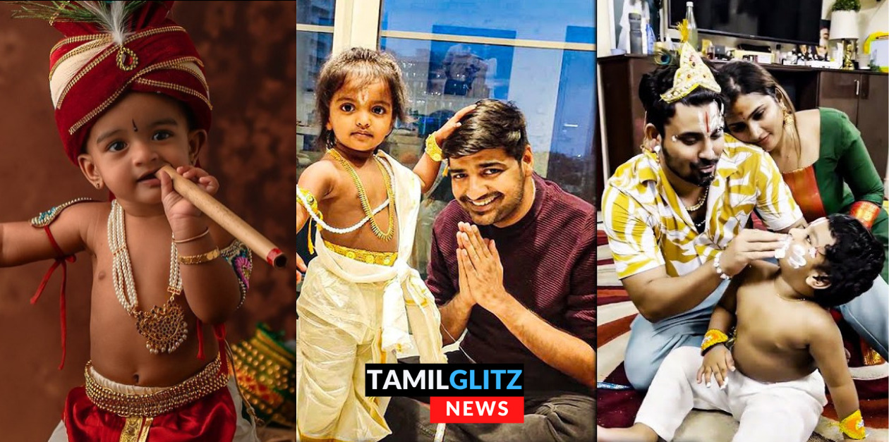 விஜய் டிவி பிரபலங்களின் குட்டி கிருஷ்ணன்கள்..! எல்லாம் எவ்வளவு அழகா இருக்காங்க..வீடியோ உள்ளே 37