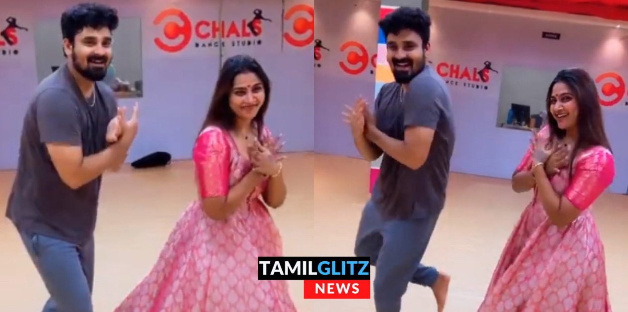 நடனத்தில் பின்னி எடுக்கும் மைனா.! மேகம் கருக்காதா பாடலுக்கு செம்ம Cute ஆக ஆடிய மைனா யோகி 15