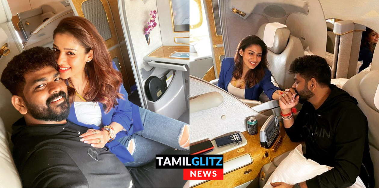 கையில் முத்தம், மடியில் அமர வைத்து கொஞ்சல்..! செம்ம ரொமான்டிக் ஆன ஆளுப்பா நம்ம விக்கி 49