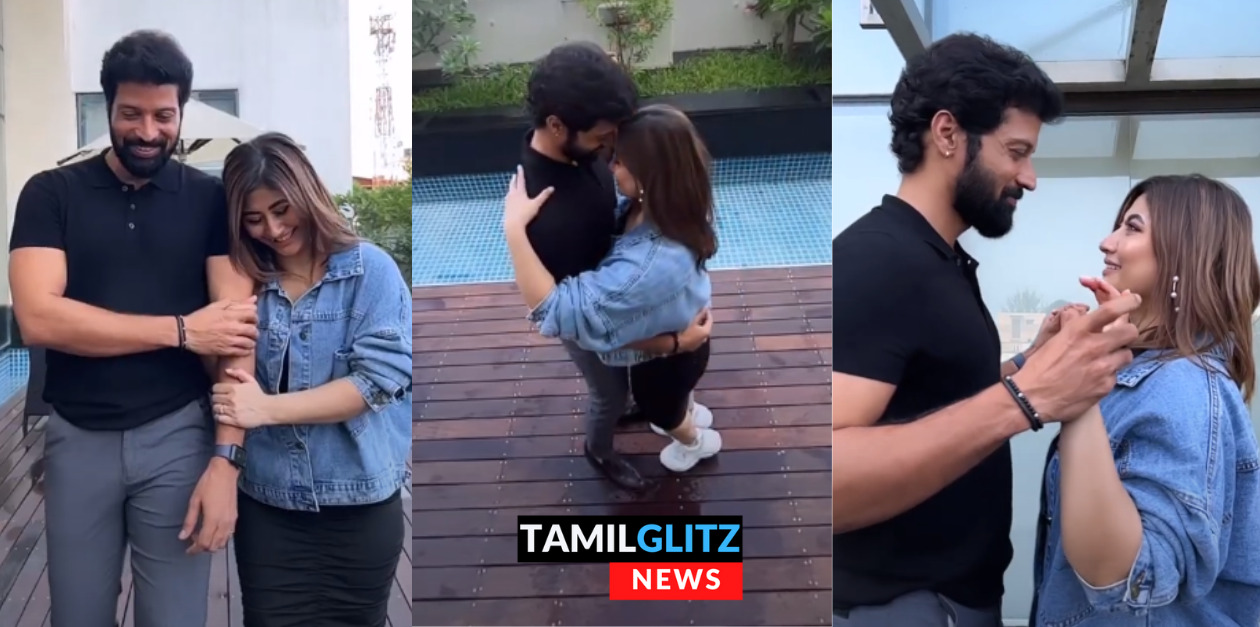 சுனிதாவுடன் செம்ம cute ஆக ரொமான்ஸ் செய்த சந்தோஷ் பிரதாப்.! எவ்ளோ அழகா இருக்காங்க ரெண்டு பேரும் 43