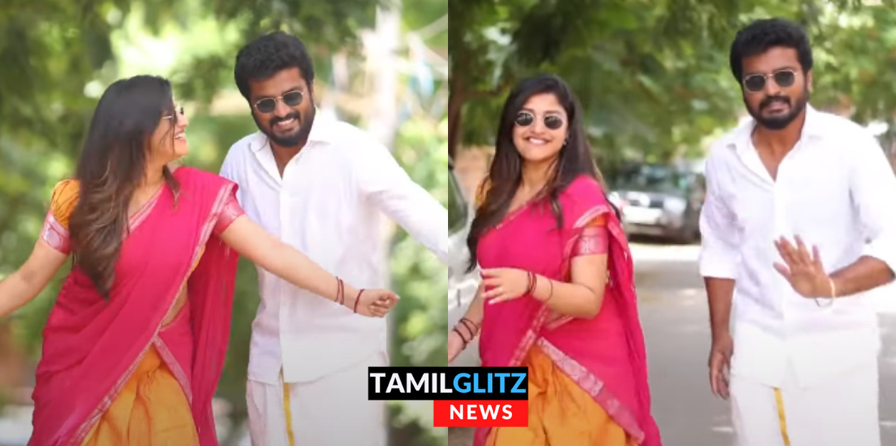 பட்டு வேஷ்டியில் நடுரோட்டில் கஞ்சா பூ பாடலுக்கு குத்தாட்டம் போட்ட சித்து ஸ்ரேயா.! செம்ம Cute ரெண்டு பேரும்.! 41