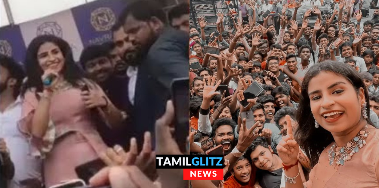 சின்னத்திரை ஹாசினி சிவாங்கியை சந்திக்க கூடிய கூட்டம், ஸ்தம்பித்த தேனி 21