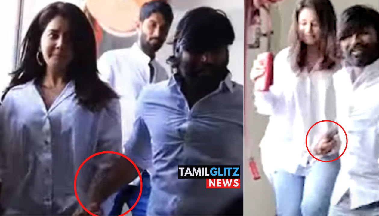 ஹீரோயின் கையை பிடித்துக்கொண்டு தெறித்து ஓடிய தனுஷ்..வைரலாகும் வீடியோ 65