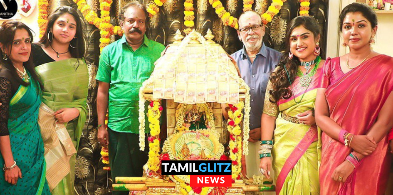 பிக்பாஸ் பிரபலங்களை அழைத்து வீட்டில் பூஜை செய்த வனிதா..இந்த வனிதா பாக்க எவ்ளோ அழகா இருக்காங்க 1