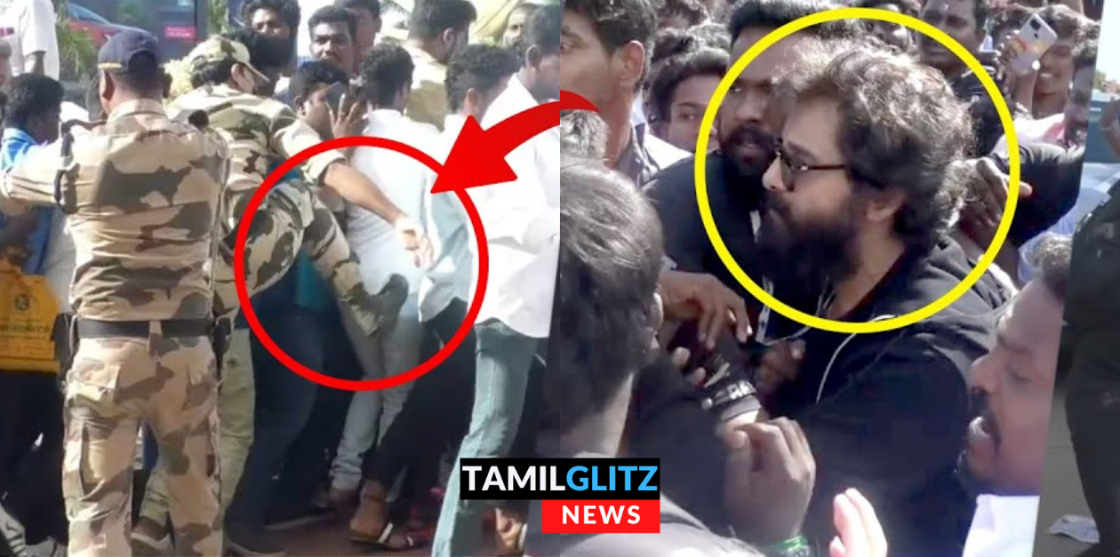 கூட்டத்தில் சிக்கிய விக்ரம், ரசிகர்களை லத்தியால் அடித்து உதைத்த மத்திய ராணுவம், திருச்சியில் பரபரப்பு 145