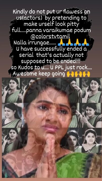 நீங்க பண்ண வரைக்கும் போதும்..! நல்லா இருங்க.! கலர்ஸ் தமிழை வெளிப்படையாக விமர்சித்த ரட்சிதா 5