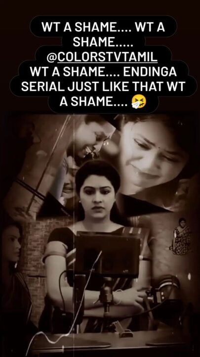 நீங்க பண்ண வரைக்கும் போதும்..! நல்லா இருங்க.! கலர்ஸ் தமிழை வெளிப்படையாக விமர்சித்த ரட்சிதா 9