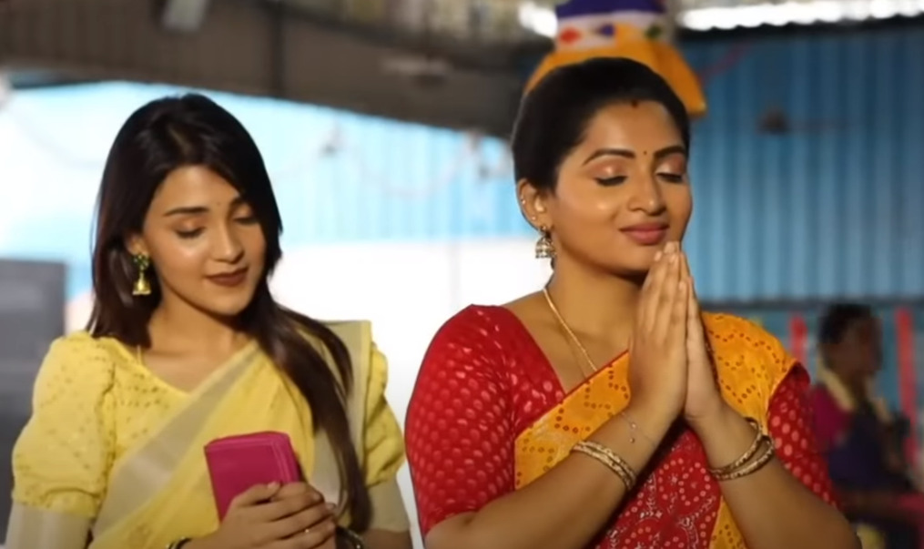 வயிற்றில் குழந்தையுடன் வழுக்கி விழுந்த வசு.! இன்றைய முழு எபிசோட் விவரம்..! 3