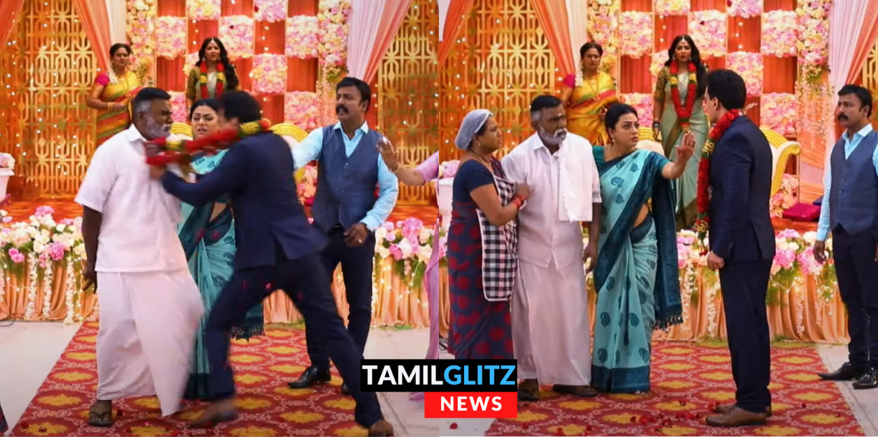 வெளிய போயா.! தந்தையை கழுத்தை பிடித்து தள்ளிய கோபி.! இந்த வார ப்ரோமோ 59