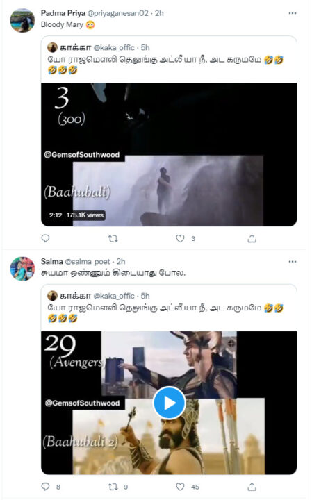 35 Hollywood படங்களை சுட்டு பாகுபலி எடுத்துள்ள ராஜமௌலி.. ஆதாரங்களுடன் போட்டு கிழிக்கும் தமிழ் ரசிகர்கள்.. 7