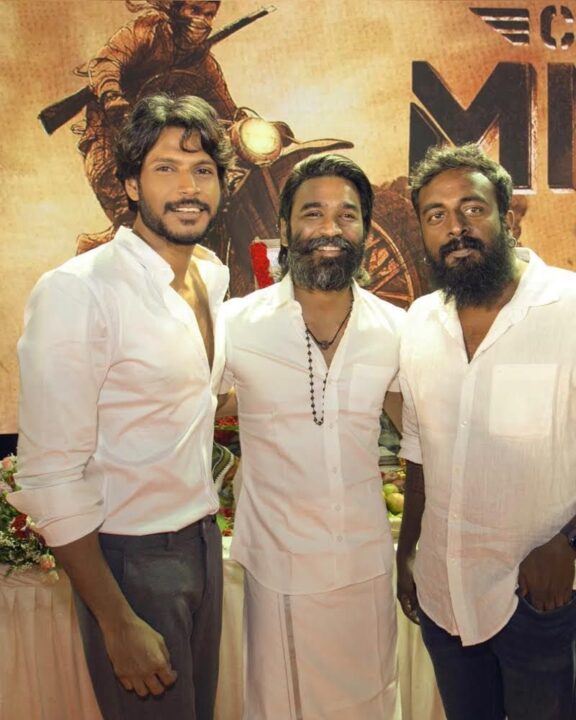 பூஜையுடன் தொடங்கியது தனுஷின் "கேப்டன் மில்லர்" படப்பிடிப்பு..! வெளியான அழகிய புகைப்படங்கள் 5
