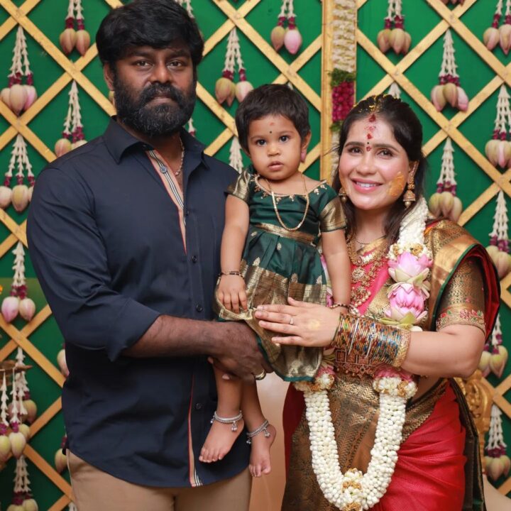பிரபல நடிகர் ஆர்.கே. சுரேஷின் மனைவிக்கு நடந்த வளைகாப்பு..! வெளியான அழகிய புகைப்படங்கள் 7