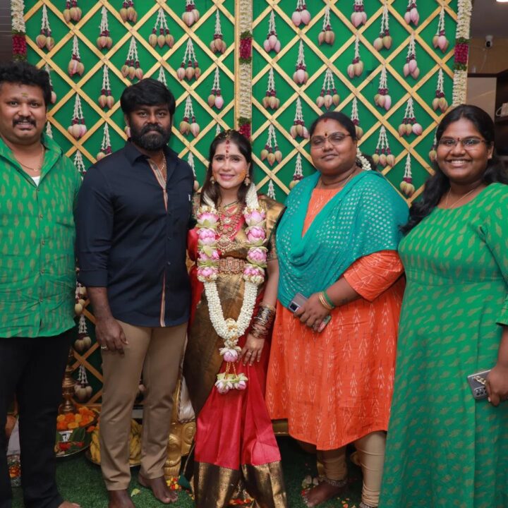 பிரபல நடிகர் ஆர்.கே. சுரேஷின் மனைவிக்கு நடந்த வளைகாப்பு..! வெளியான அழகிய புகைப்படங்கள் 13