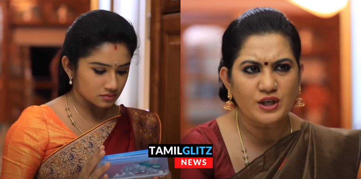 வருணுக்கு கொடுக்கப்படும் மாத்திரைகளை கண்டுபிடித்த சத்யா.! அதிரடி திருப்பங்களுடன் மௌன ராகம் 129