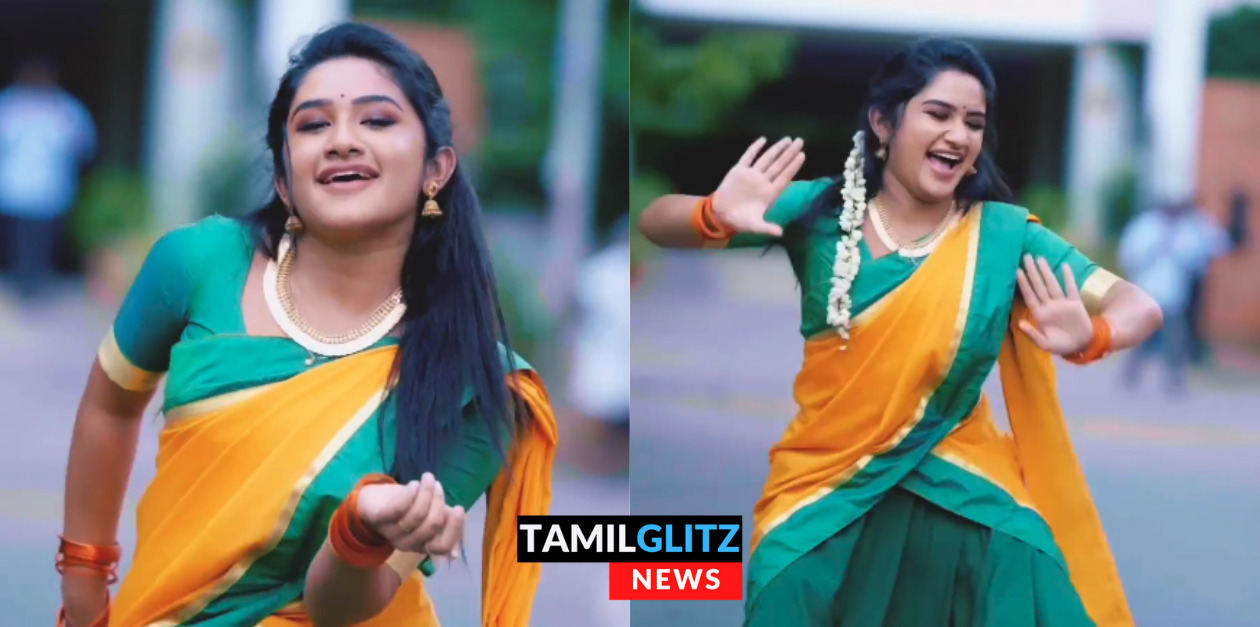 நடுரோட்டில் மதுர வீரன் பாட்டுக்கு தாவணி சேலையில் மரண குத்தாட்டம் போட்ட ரவீணா.! 125