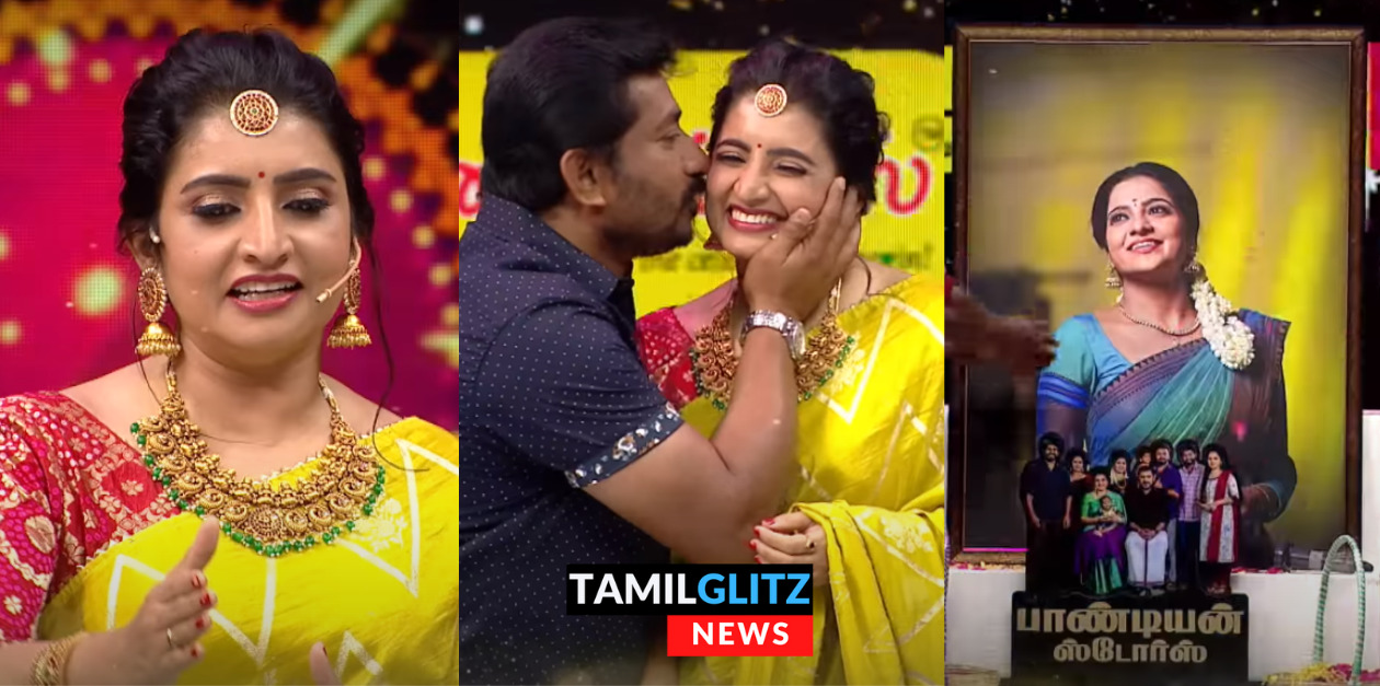 1000 எபிசோடுகளை முடித்த பாண்டியன் ஸ்டோர்ஸ்.! சிறப்பாக கொண்டாடிய விஜய் டிவி 63