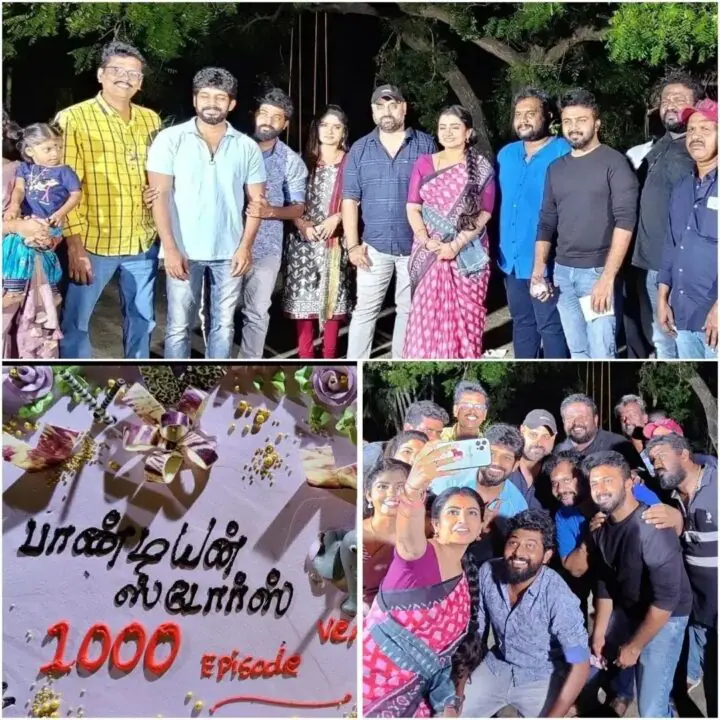 1000 எபிசோடுகளை முடித்த பாண்டியன் ஸ்டோர்ஸ்.! சிறப்பாக கொண்டாடிய விஜய் டிவி 3