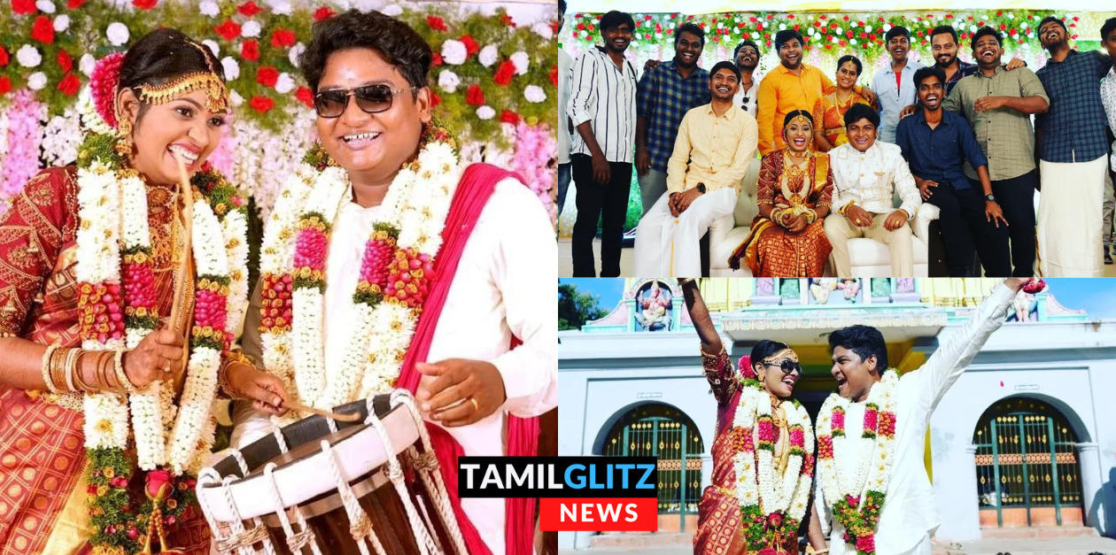 திருமணம் முடிந்த கையோடு மனைவியுடன் சேர்ந்து செண்டை மேளம் வாசித்து ஆடிய கோபி..! 75