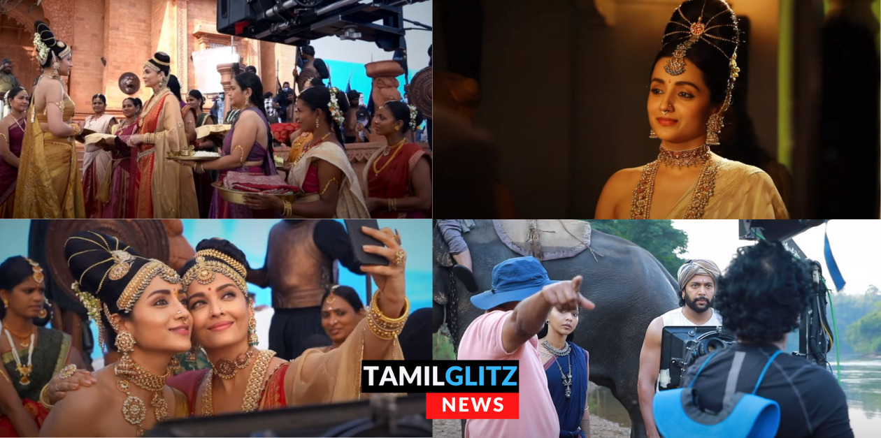 ஷூட்டிங்கில் செல்பி எடுத்து கொண்ட திரிஷா, ஐஸ்வர்யா ராய்.. வெளியான அழகிய வீடியோ 153