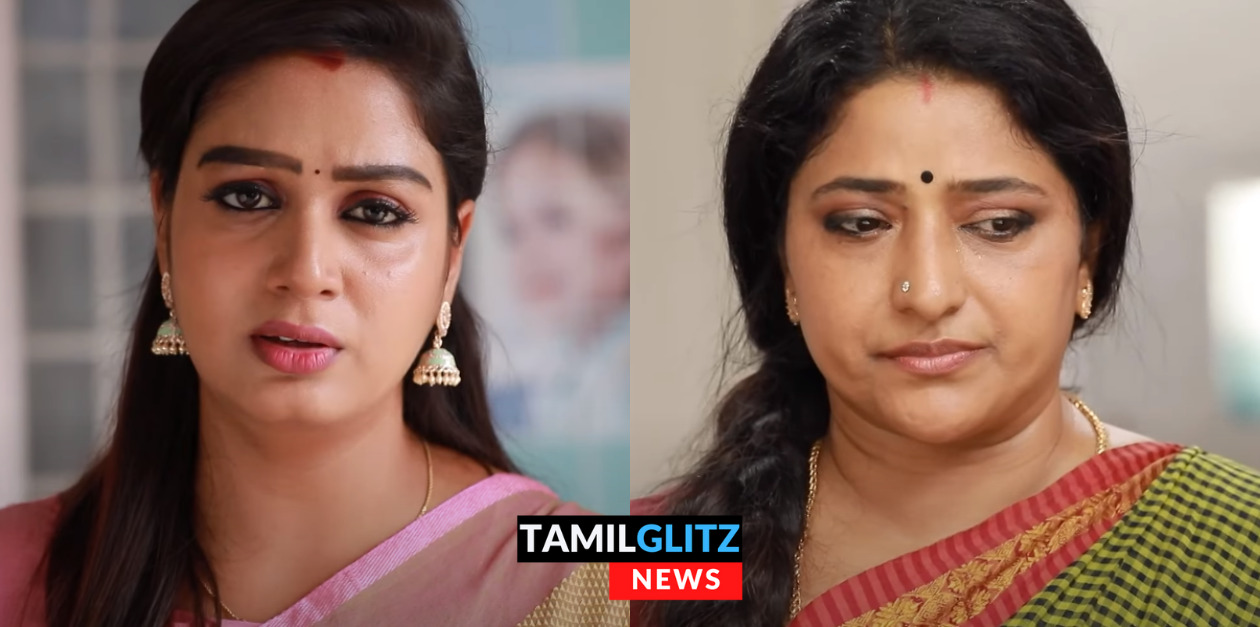 சிவகாமியை நிற்க வைத்து நாக்கை புடுங்கி கொள்வது போல் கேள்வி கேட்ட சந்தியா.. 21
