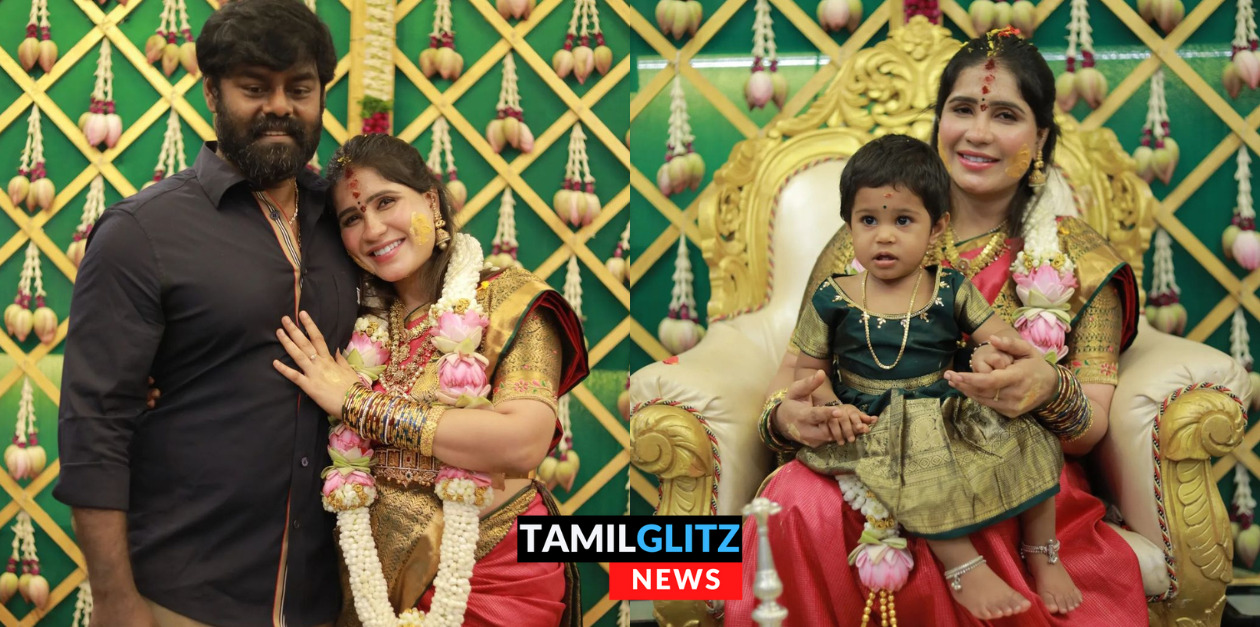 பிரபல நடிகர் ஆர்.கே. சுரேஷின் மனைவிக்கு நடந்த வளைகாப்பு..! வெளியான அழகிய புகைப்படங்கள் 197