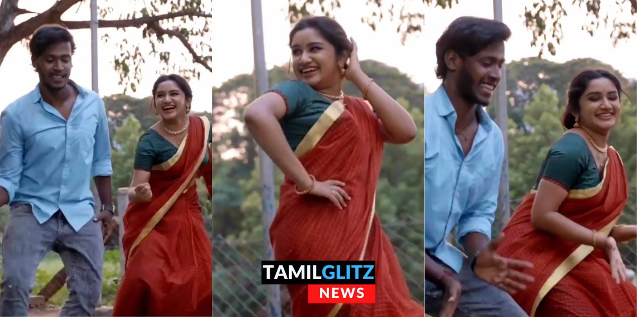 தாய் கிழவி பாடலுக்கு நித்யா மேனன் போலவே செம்ம குத்தாட்டம் போட்ட மௌன ராகம் சத்யா 11