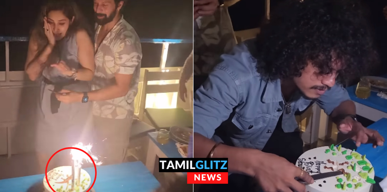 ஸ்ருதிகா பிறந்தநாள் கேக்கில் கிடந்த பல்லி.! பயத்தில் அலறி தலைதெறிக்க ஓடிய ஸ்ருதிகா.. 7