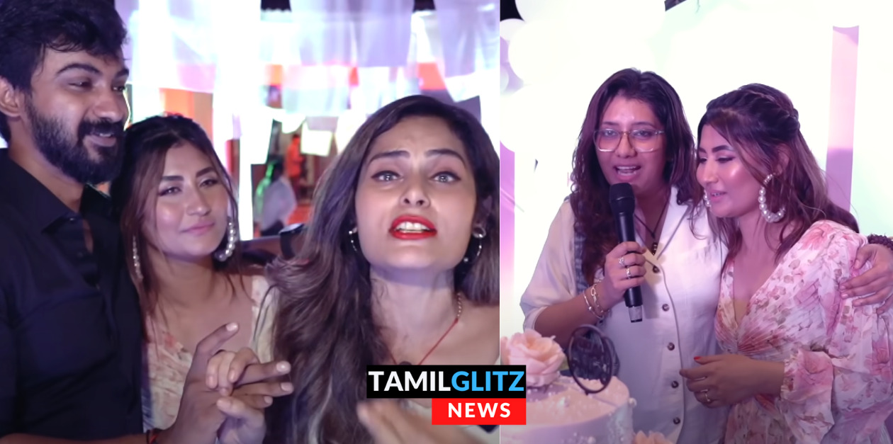 சுனிதா பிறந்தநாள் பார்ட்டி... விஜய் டிவியே இங்கதான் இருக்கும் போலயே..! 75