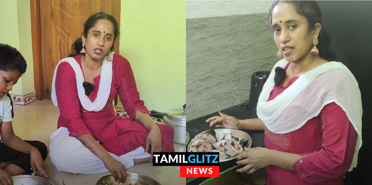 மீன் குழம்பு வைத்து அசத்திய தாமரை.. குழம்பு பாத்தாலே சாப்பிடணும் போல இருக்கே 105
