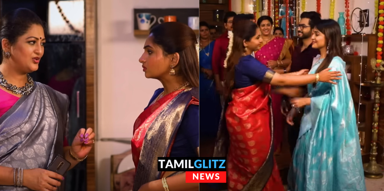 சரஸ்வதியை குழந்தை இல்லை என்று அசிங்கபடுத்திய வசுவின் தாய்.. ஆனா அங்க ஒரு ட்விஸ்ட் 99