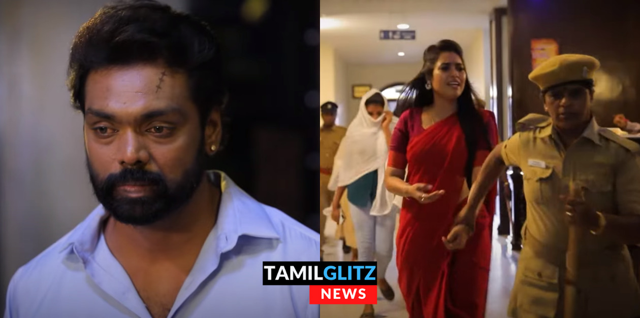 லாட்ஜில் தவறுதலாக மாட்டிக்கொண்ட அபி மற்றும் வெற்றி.! அதிரடி திருப்பங்களுடன் தென்றல் வந்து என்னை தொடும் சீரியல் 117