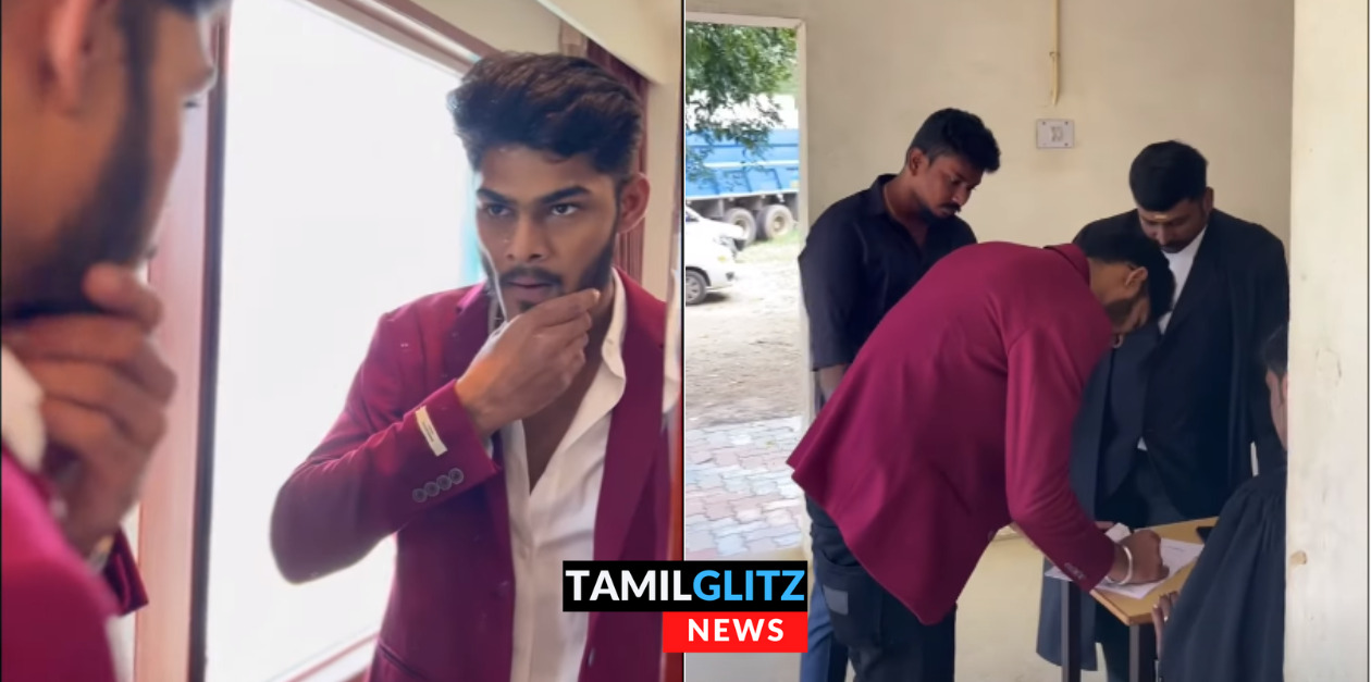 KGF யாஷ் போல கோர்ட் ஷூட்டுடன் வந்து கோர்ட்டில் கையெழுத்திட்ட டிடிஎப் வாசன்..! 143
