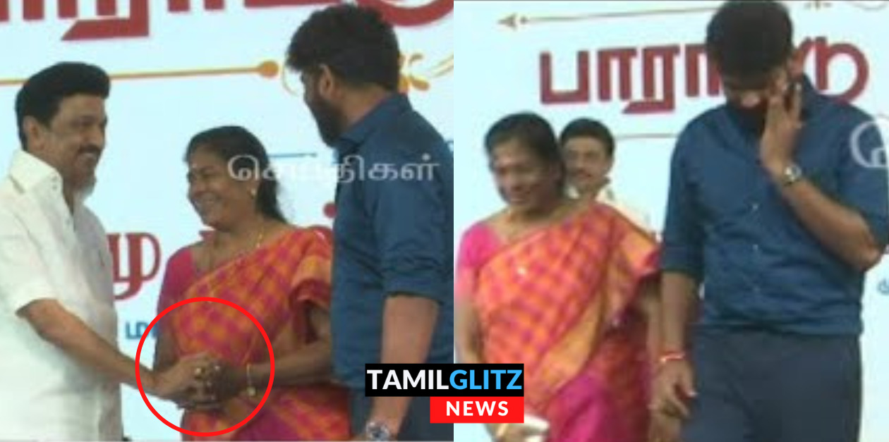 மேடையில் கண்கலங்கி அழுத விக்னேஷ் சிவன்.! விக்கி தாயார் கையை பிடித்து ஆறுதல் சொன்ன முதல்வர் 27