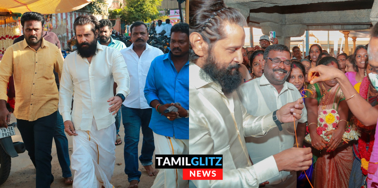 வீட்டில் வேலை செய்பவரின் மகன் திருமணத்தை தலைமையேற்று நடத்தி வைத்த சீயான் விக்ரம் 109