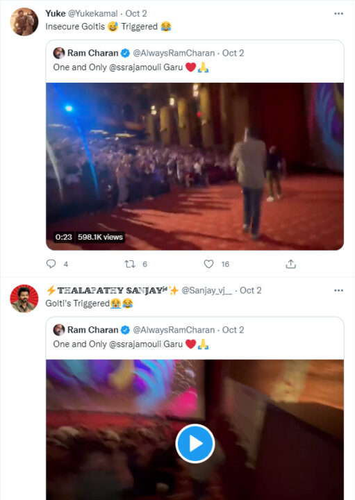 மணிரத்தினத்தை அசிங்கப்படுத்தி ராம் சரண் போட்ட ட்வீட்? சர்ச்சையை கிளப்பும் தெலுங்கு நடிகர் 11