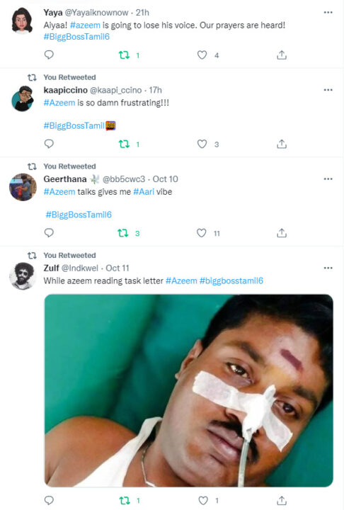 வெண்கல பானைய உருட்டுன மாதிரி லொட லொடன்னு.! அசீமை கழுவி ஊற்றும் நெட்டிசன்கள்.! 13