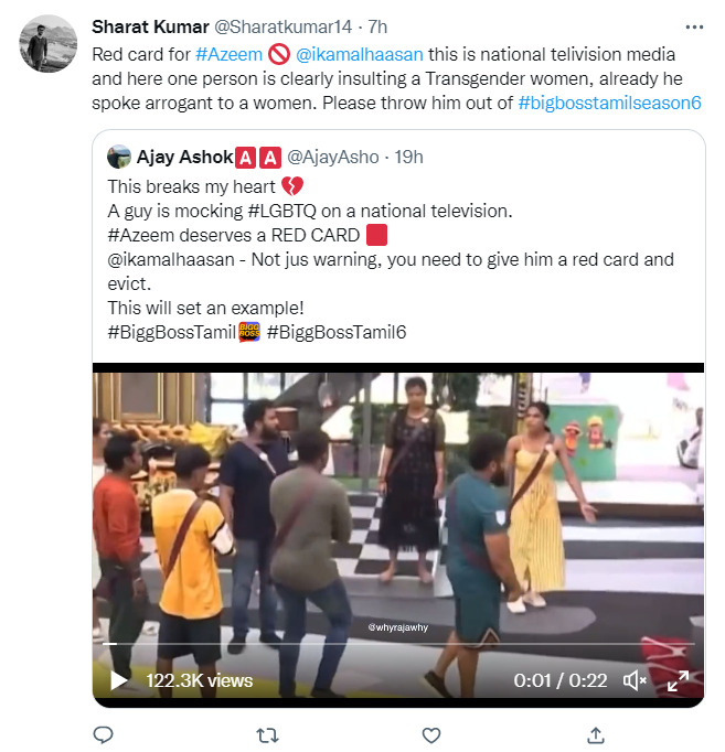 அசீம் பேசுனது போதும்.! வந்து வண்டியில ஏறுங்க.! பேசிட்டே போலாம்.! மரணமாக கலாய்க்கும் நெட்டிசன்கள் 11