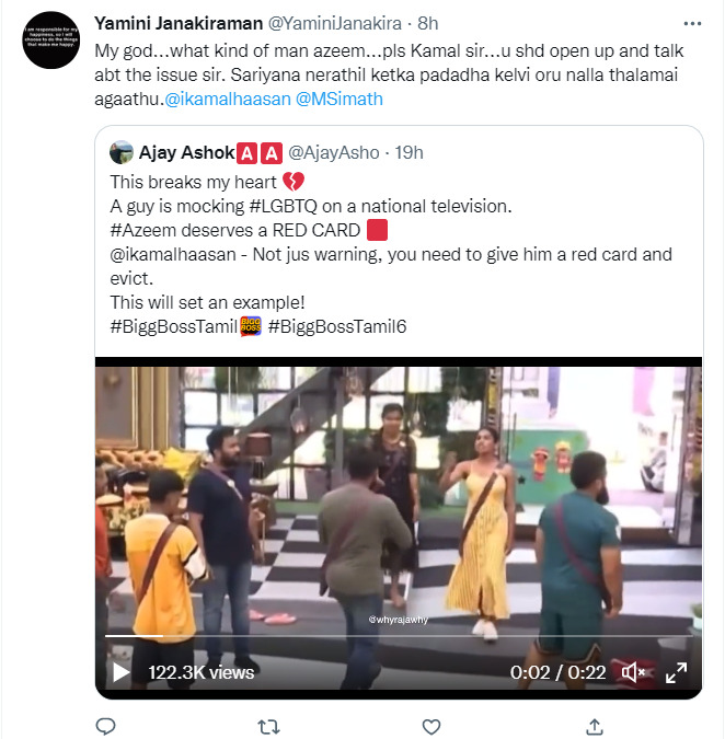 அசீம் பேசுனது போதும்.! வந்து வண்டியில ஏறுங்க.! பேசிட்டே போலாம்.! மரணமாக கலாய்க்கும் நெட்டிசன்கள் 9
