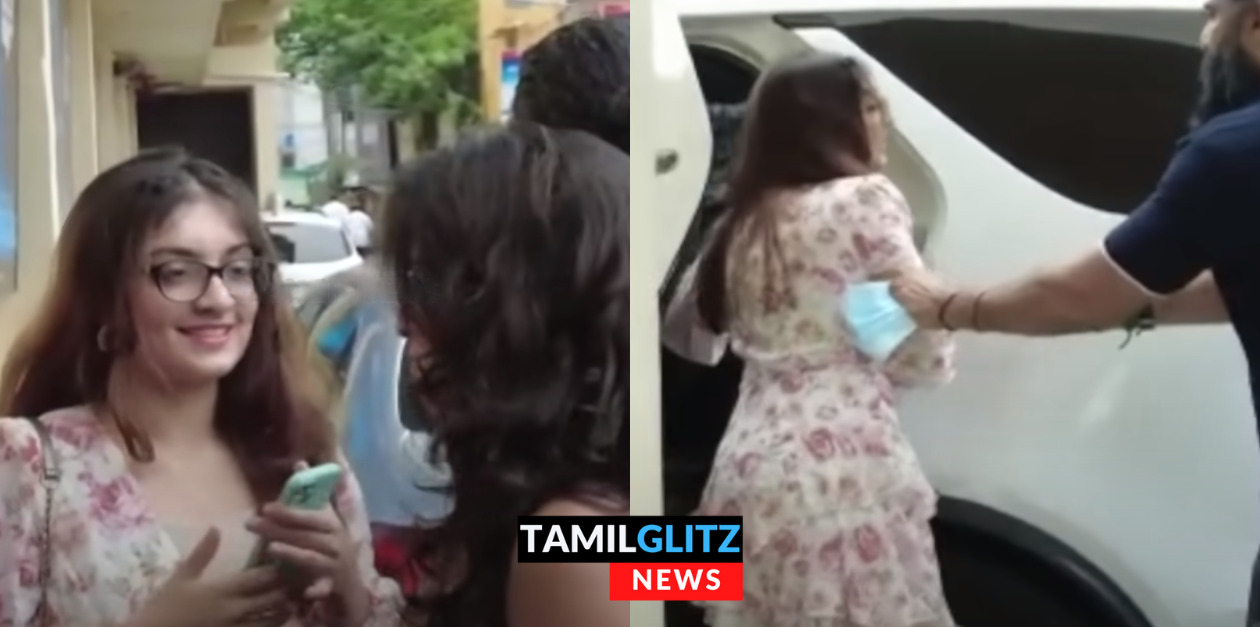 காரில் ஏறும் போது தடுக்கி விழுந்த அஜித் மகள்.! ஓடி வந்து பிடித்த தாய் மாமா ரிச்சர்ட்.! 13