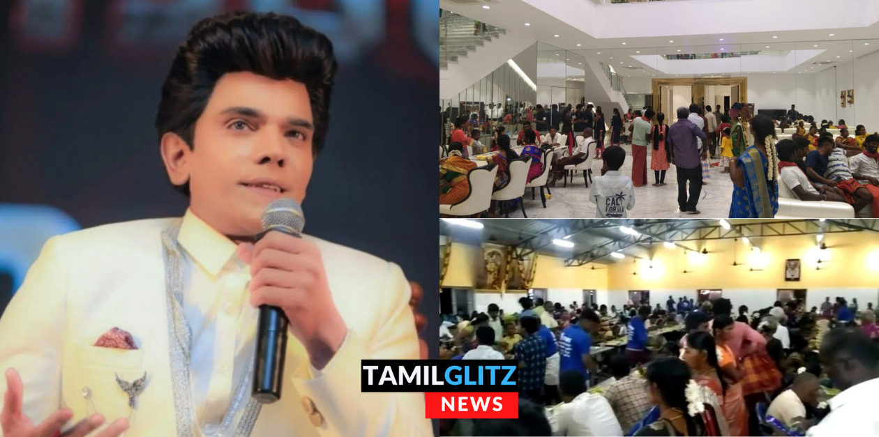 அரண்மனை போன்ற வீட்டில் 24 மணி நேரமும் அன்னதானம் வழங்கிய லெஜெண்ட் அண்ணாச்சி.! 53