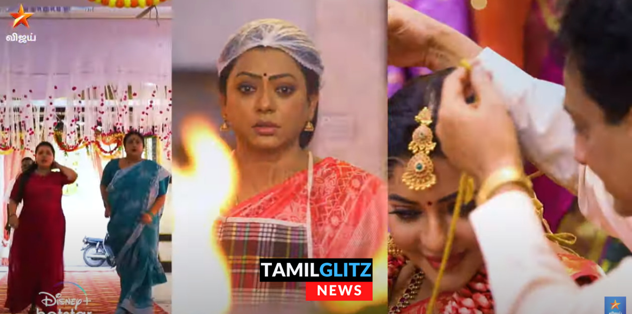 ராதிகா கழுத்தில் தாலி கட்டிய கோபி.! பரபரப்பின் உச்சத்தில் பாக்கியலட்சுமி சீரியல் 109