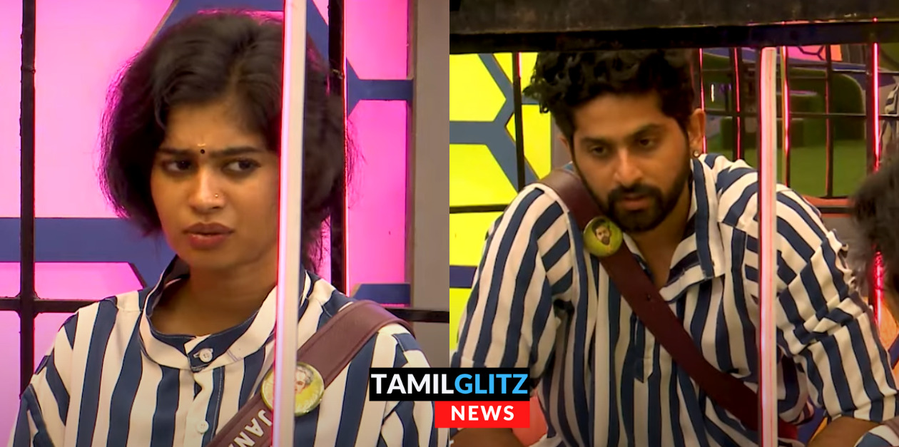 சம்பந்தமே இல்லாமல் ஜனனி, ராமை ஜெயிலுக்கு அனுப்பிய ஹவுஸ் மேட்ஸ்.! செம்ம கடுப்பான ஜனனி 91