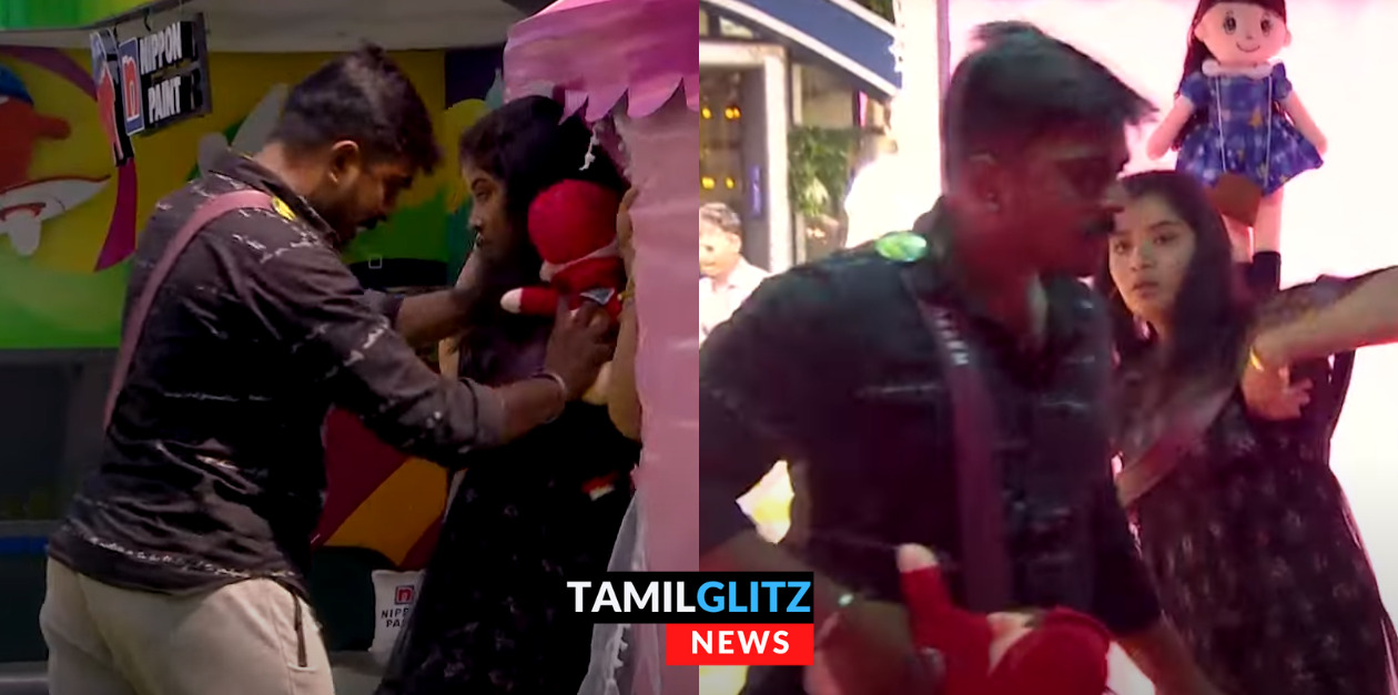 தனலட்சுமியை பிடித்து கீழே தள்ளி, மிக மோசமாக நடந்து கொண்ட அசீம்.! 95